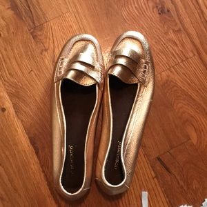 Brazilian Gold Flats Never Worn!